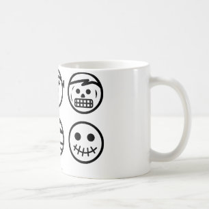 Café caneca feliz de halloween