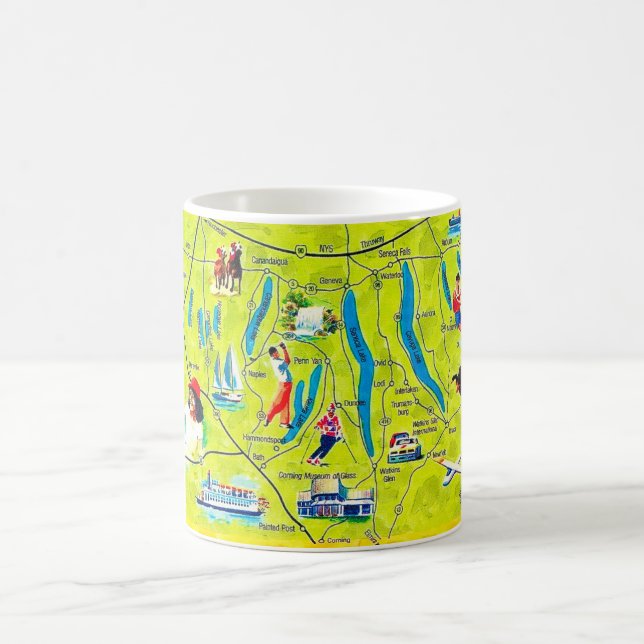 Café Caneca Finger Lakes de Nova York (Centro)
