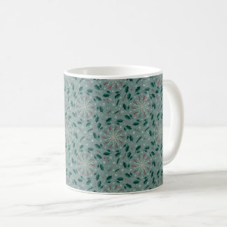 Café Caneca Floco de Neve Botânico de Inverno