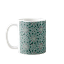 Caneca Floco de Neve Botânico de Inverno