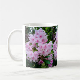 Café Caneca Floral bonito de Flor Cor-de-Rosa