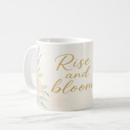 Café Caneca Floral de Aquarela Morning Bloom – "Desabro