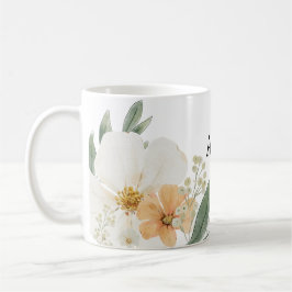 Café Caneca Floral Vintage Tudo Minha. Presente de xíca