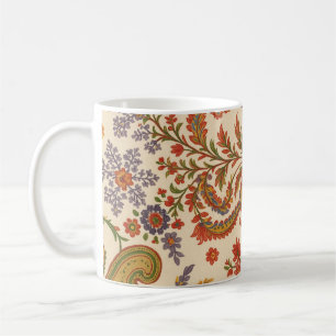 Café Caneca Flores de Zínnia em artes