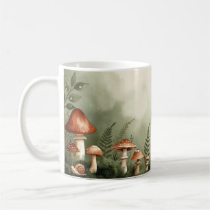 Café Caneca Floresta de Cogumelos Cottagecore
