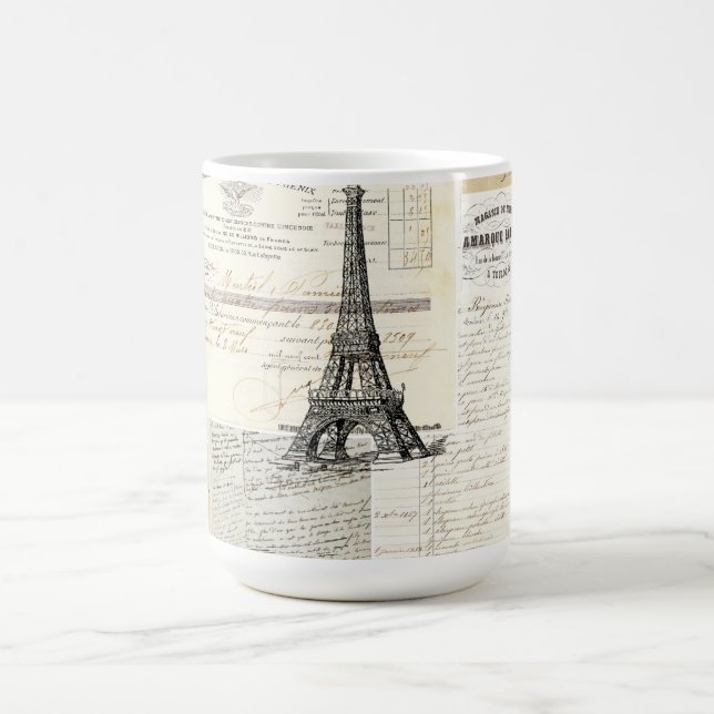 Café Caneca francesa das coisas efêmeras de Paris do (Centro)