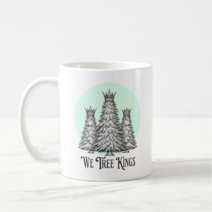 Café Caneca Fun Nós Três Reis Pun Árvore de Natal