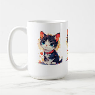 Café Caneca Gato Kawaii Fofo para Amantes de Gatos