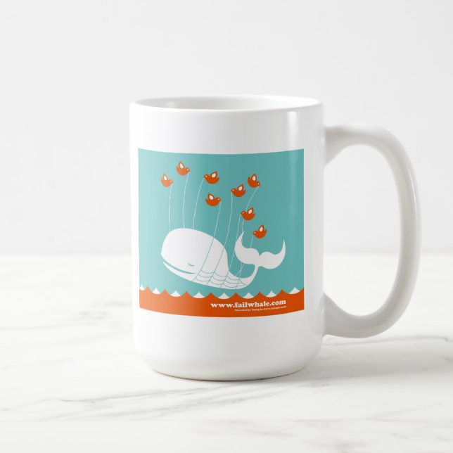 Café Caneca grande de FailWhale (Direita)