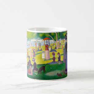 Café Caneca grandioso de Jatte do La de Seurat