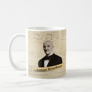 Café Caneca histórica de Anton Bruckner