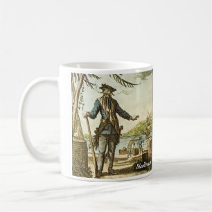 Café Caneca histórica de Blackbeard