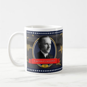 Café Caneca histórica de Calvin Coolidge