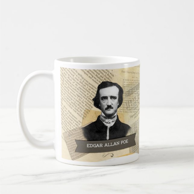 Café Caneca histórica de Edgar Allan Poe (Esquerda)