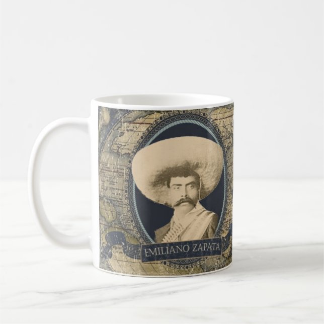 Café Caneca histórica de Emiliano Zapata (Esquerda)