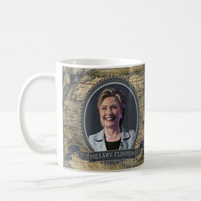 Café Caneca histórica de Hillary Clinton (Esquerda)