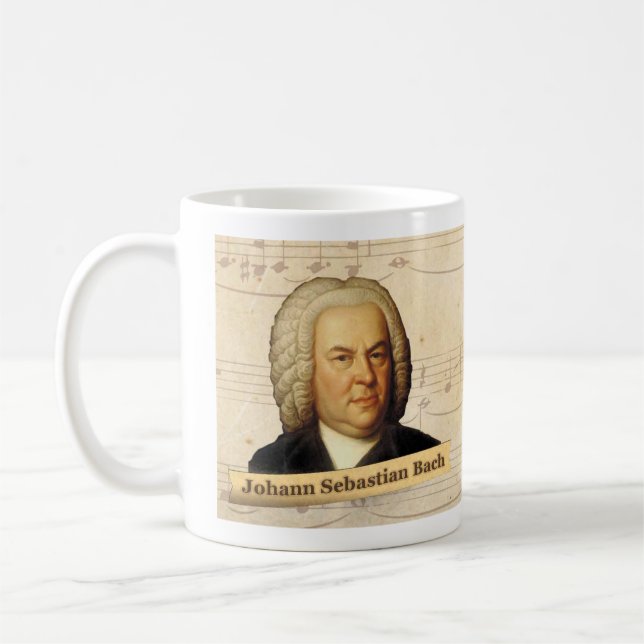 Café Caneca histórica de Johann Sebastian Bach (Esquerda)