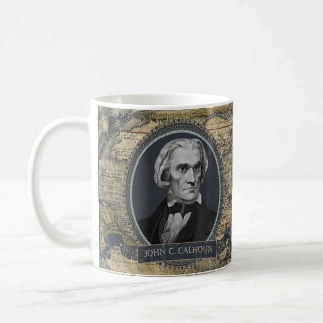 Café Caneca histórica de John C Calhoun (Esquerda)
