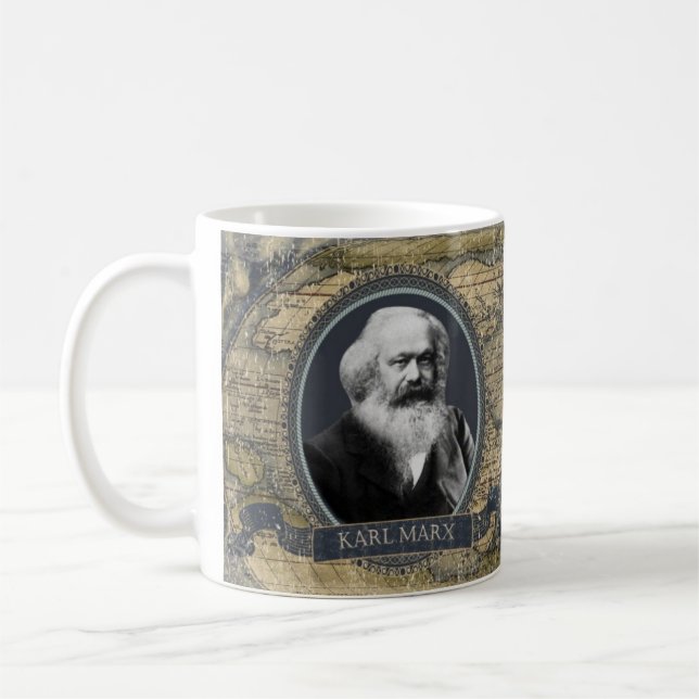 Café Caneca histórica de Karl Marx (Esquerda)