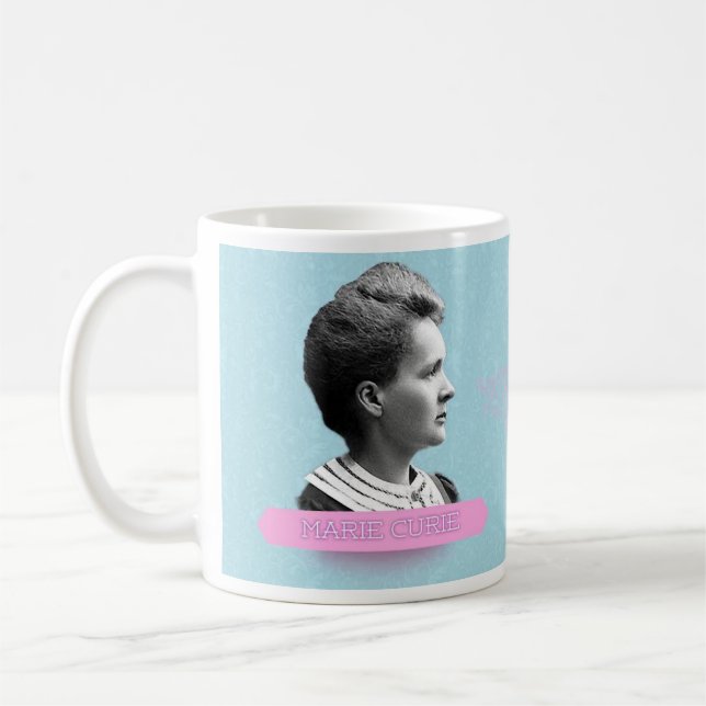 Café Caneca histórica de Marie Curie (Esquerda)
