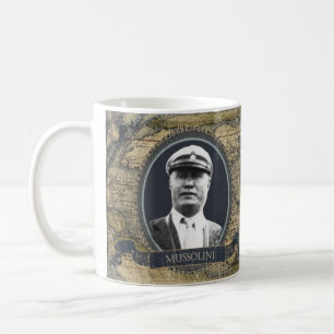 Café Caneca histórica de Mussolini