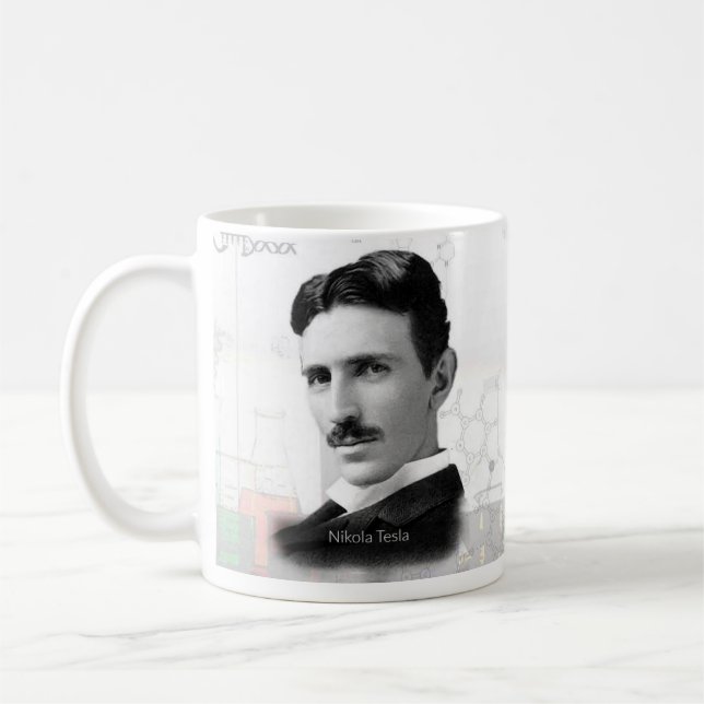 Café Caneca histórica de Nikola Tesla (Esquerda)