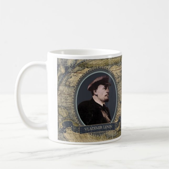 Café Caneca histórica de Vladimir Lenin (Esquerda)