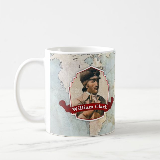 Café Caneca histórica de William Clark (Esquerda)