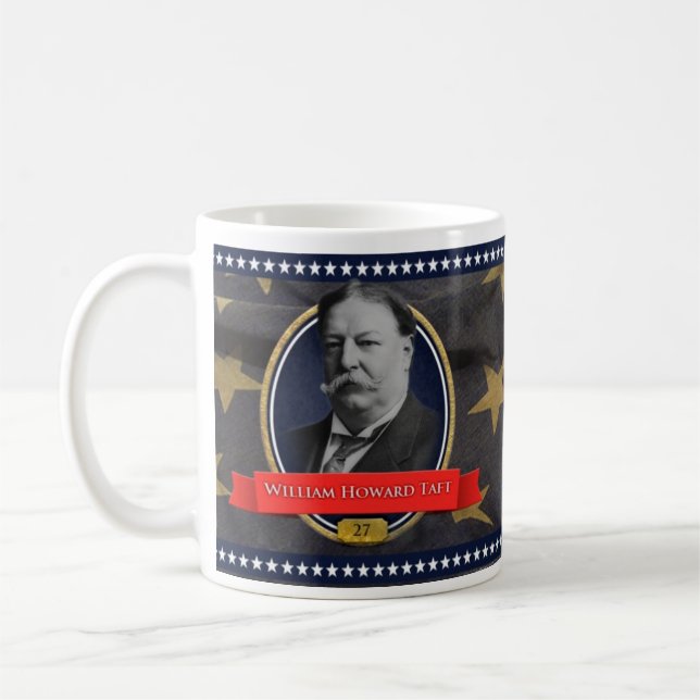 Café Caneca histórica de William Howard Taft (Esquerda)
