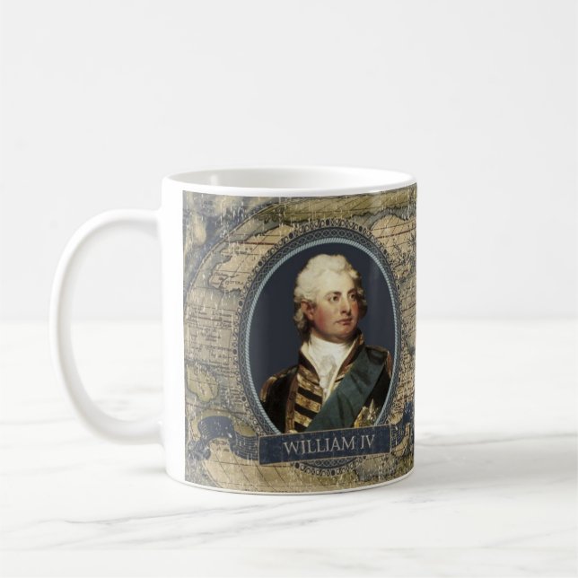 Café Caneca histórica de William IV (Esquerda)