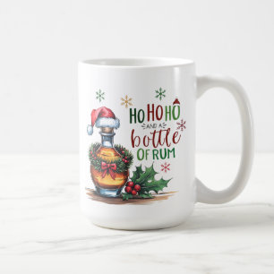 Café Caneca Ho Ho Ho E Uma Garrafa De Rum