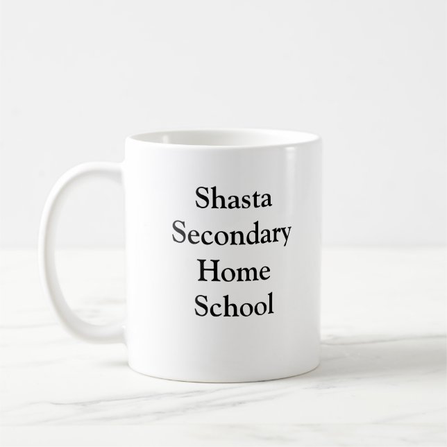 Café Caneca Home secundária da escola de Shasta (Esquerda)