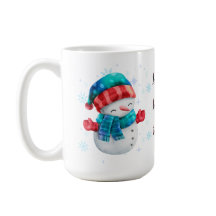 Caneca Homem de Neve Deixe Nevar