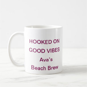 Café Caneca Hooked On Good Vibes – Estética de Pescador