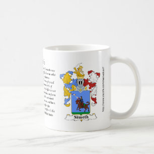 Café Caneca húngara da brasão da família de Nemeth