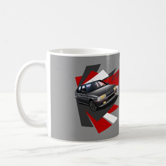 Café Caneca ilustrada 16V de Citroen BX (Esquerda)