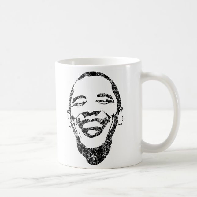 Café Caneca infecciosa de Obama do voto do sorriso (Direita)