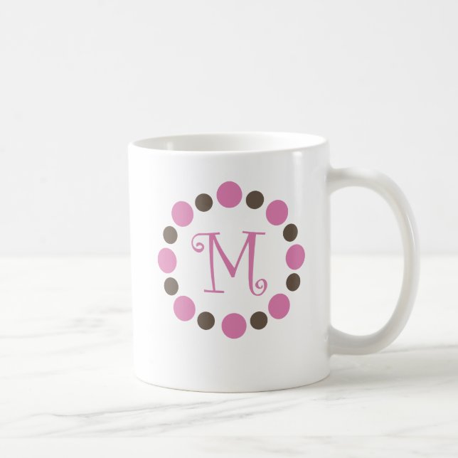 Café Caneca inicial "M " de Dotz (Direita)