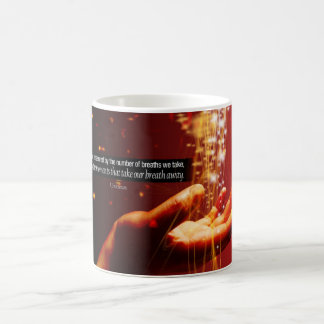 Café Caneca inspirada de medição da vida