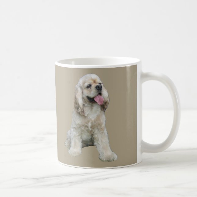 Café Caneca irresistível de cocker spaniel (Direita)