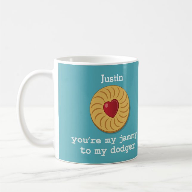 Café Caneca Jammy personalizada de Dodger (Esquerda)