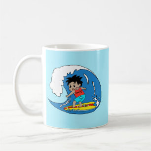 Café Caneca Kona Boy Surfa Grande Onda – Arte de Surfis