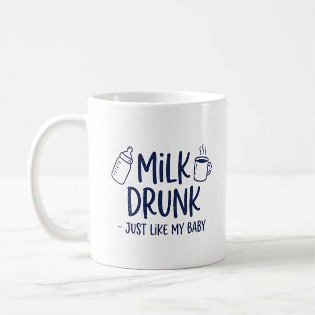 Café Caneca Leve Embriaguez de Leite Presente para Novo (Esquerda)