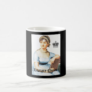 Café Caneca literária de Jane Austen do vintage do cop
