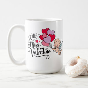 Café Caneca Little Miss Valentine de presente, Presente
