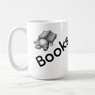 Café Caneca Livros São a Única Terapia de Que Preciso |