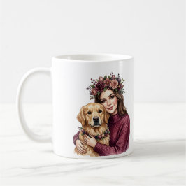 Café Caneca Mãe de Cachorro Golden Retriever