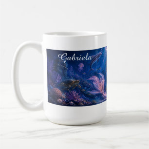 Café Caneca Mágica da Mareena com Fantasia de Sereia Ed