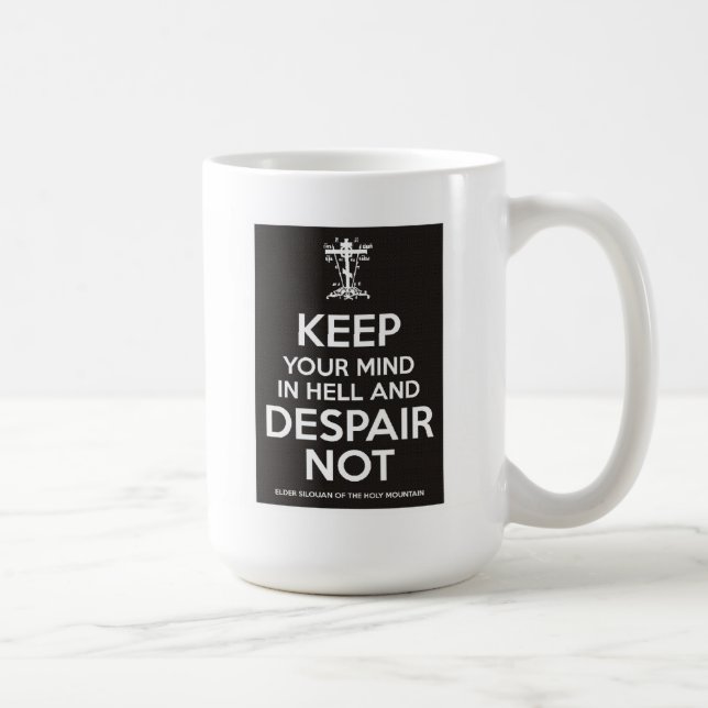 Café Caneca mais velha de Silouan (Direita)