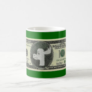 Café Caneca mal-humorada da conta de Moosie $100